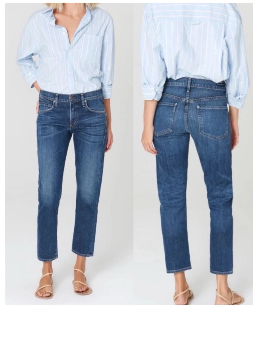 C of H Elsa Mid Rise Slim fit Crop 28
